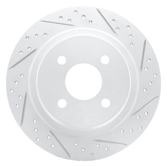 DFC® - Drilled and Slotted Rear Passenger Side Brake Rotor
