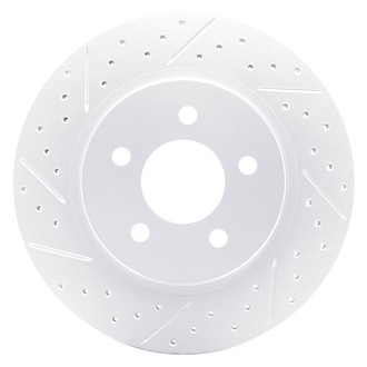DFC® - Drilled and Slotted Rear Driver Side Brake Rotor