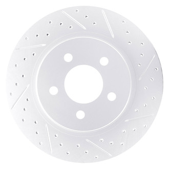 DFC® - Drilled and Slotted Rear Passenger Side Brake Rotor
