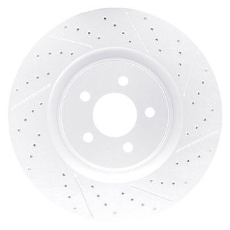 DFC® - Drilled and Slotted Front Passenger Side Brake Rotor