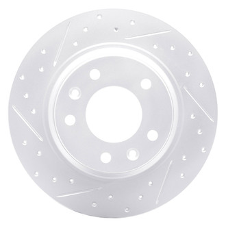 DFC® - Drilled and Slotted Rear Driver Side Brake Rotor