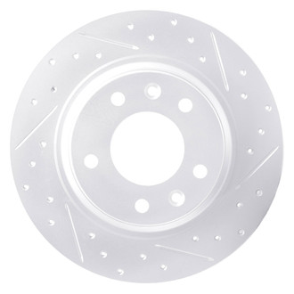 DFC® - Drilled and Slotted Rear Passenger Side Brake Rotor