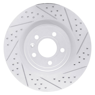 DFC® - Drilled and Slotted Front Passenger Side Brake Rotor
