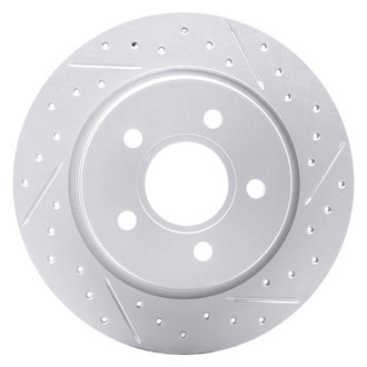 DFC® - Drilled and Slotted Rear Passenger Side Brake Rotor