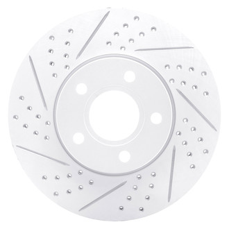 Dynamic Friction Company® - Drilled and Slotted Brake Rotor