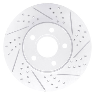 DFC® - Drilled and Slotted Front Passenger Side Brake Rotor