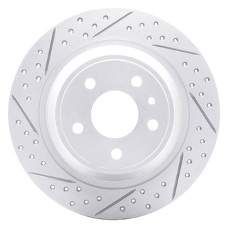 DFC® - Drilled and Slotted Rear Driver Side Brake Rotor