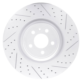 DFC® - Drilled and Slotted Front Passenger Side Brake Rotor