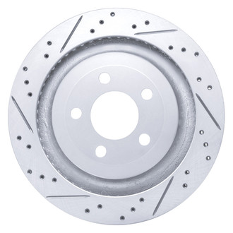DFC® - Drilled and Slotted Rear Driver Side Brake Rotor