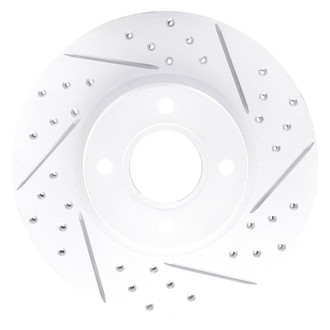 DFC® - Drilled and Slotted Front Passenger Side Brake Rotor
