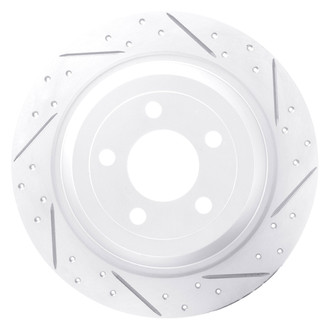 DFC® - Drilled and Slotted Rear Passenger Side Brake Rotor