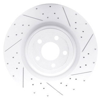 DFC® - Drilled and Slotted Front Passenger Side Brake Rotor