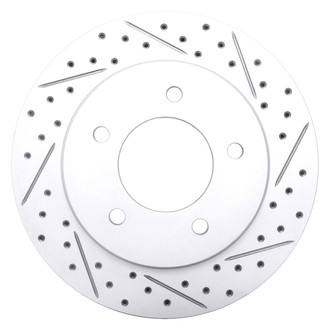 DFC® - Drilled and Slotted Front Passenger Side Brake Rotor