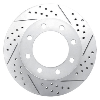 DFC® - Drilled and Slotted Front Passenger Side Brake Rotor