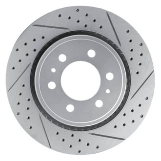 DFC® - Drilled and Slotted Front Passenger Side Brake Rotor