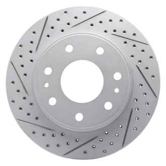 DFC® - Drilled and Slotted Front Driver Side Brake Rotor