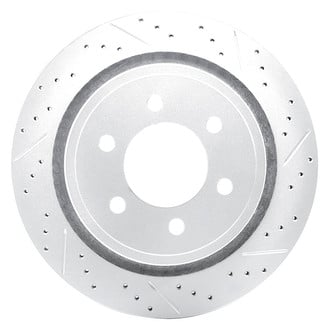 DFC® - Drilled and Slotted Rear Passenger Side Brake Rotor