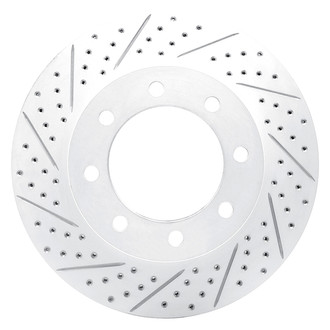 Dynamic Friction Company® - Drilled and Slotted Brake Rotor
