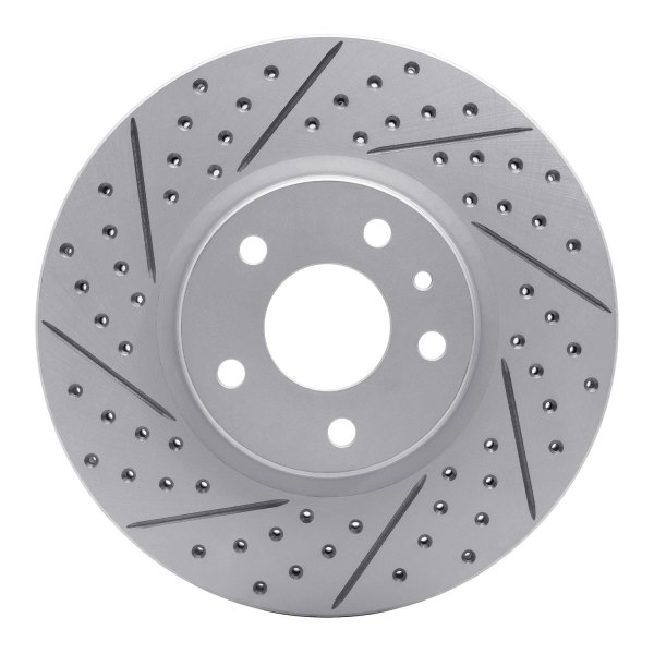 DFC® - Drilled and Slotted Front Drilled and Slotted Brake Rotor