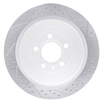 DFC® - Drilled and Slotted Rear Passenger Side Brake Rotor