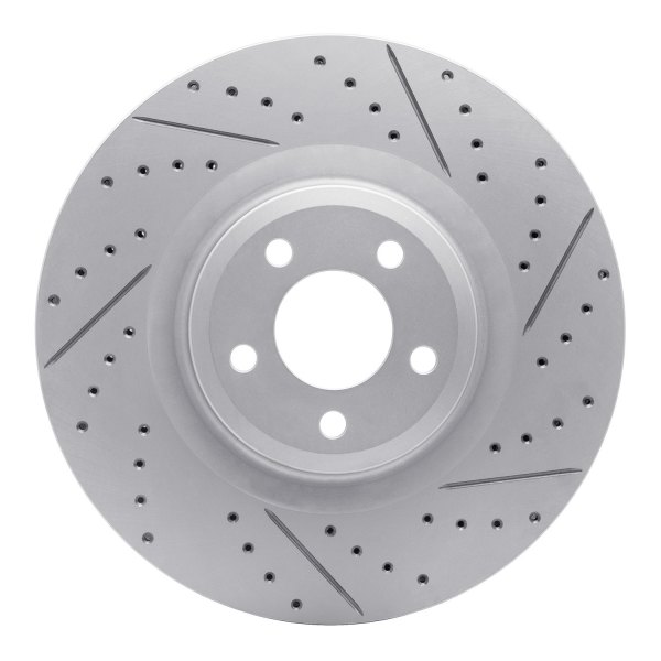 DFC® - Drilled and Slotted Front Drilled and Slotted Brake Rotor