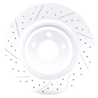 Dynamic Friction Company® - Drilled and Slotted Brake Rotor