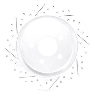Dynamic Friction Company® - Drilled and Slotted Brake Rotor