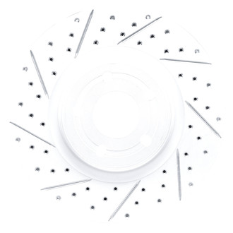 Dynamic Friction Company® - Drilled and Slotted Brake Rotor