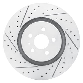 Dynamic Friction Company® - Drilled and Slotted Brake Rotor