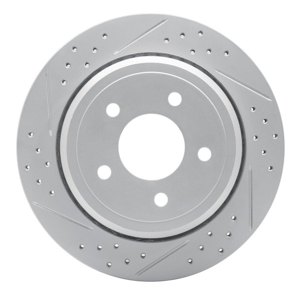 DFC® - Drilled and Slotted Rear Drilled and Slotted Brake Rotor