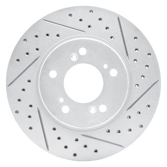 DFC® - Drilled and Slotted Front Passenger Side Brake Rotor