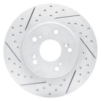 DFC® - Drilled and Slotted Rear Driver Side Brake Rotor