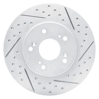 DFC® - Drilled and Slotted Rear Passenger Side Brake Rotor