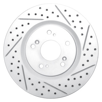 DFC® - Drilled and Slotted Rear Passenger Side Brake Rotor