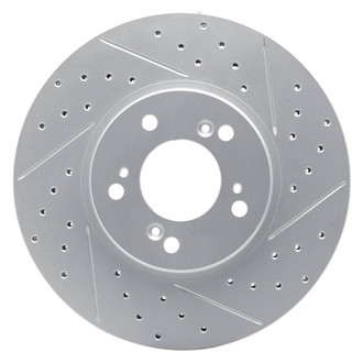 DFC® - Drilled and Slotted Front Passenger Side Brake Rotor