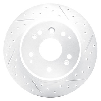 DFC® - Drilled and Slotted Rear Passenger Side Brake Rotor