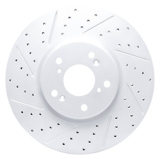 DFC® - Drilled and Slotted Front Driver Side Brake Rotor