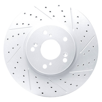 DFC® - Drilled and Slotted Front Passenger Side Brake Rotor