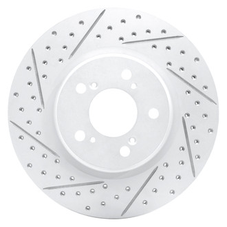 Dynamic Friction Company® - Drilled and Slotted Brake Rotor