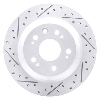 DFC® - Drilled and Slotted Rear Driver Side Brake Rotor