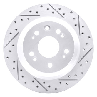 DFC® - Drilled and Slotted Rear Passenger Side Brake Rotor