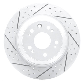 DFC® - Drilled and Slotted Rear Driver Side Brake Rotor