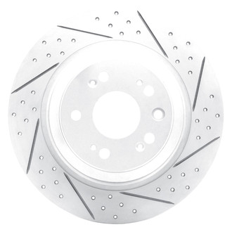DFC® - Drilled and Slotted Rear Passenger Side Brake Rotor