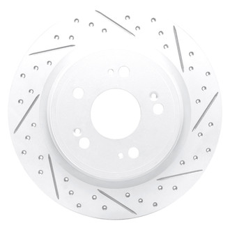 DFC® - Drilled and Slotted Rear Passenger Side Brake Rotor