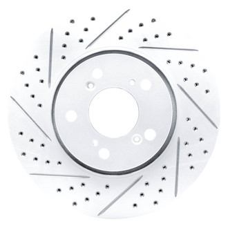 DFC® - Drilled and Slotted Front Driver Side Brake Rotor
