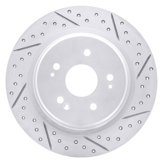 DFC® - Drilled and Slotted Rear Passenger Side Brake Rotor