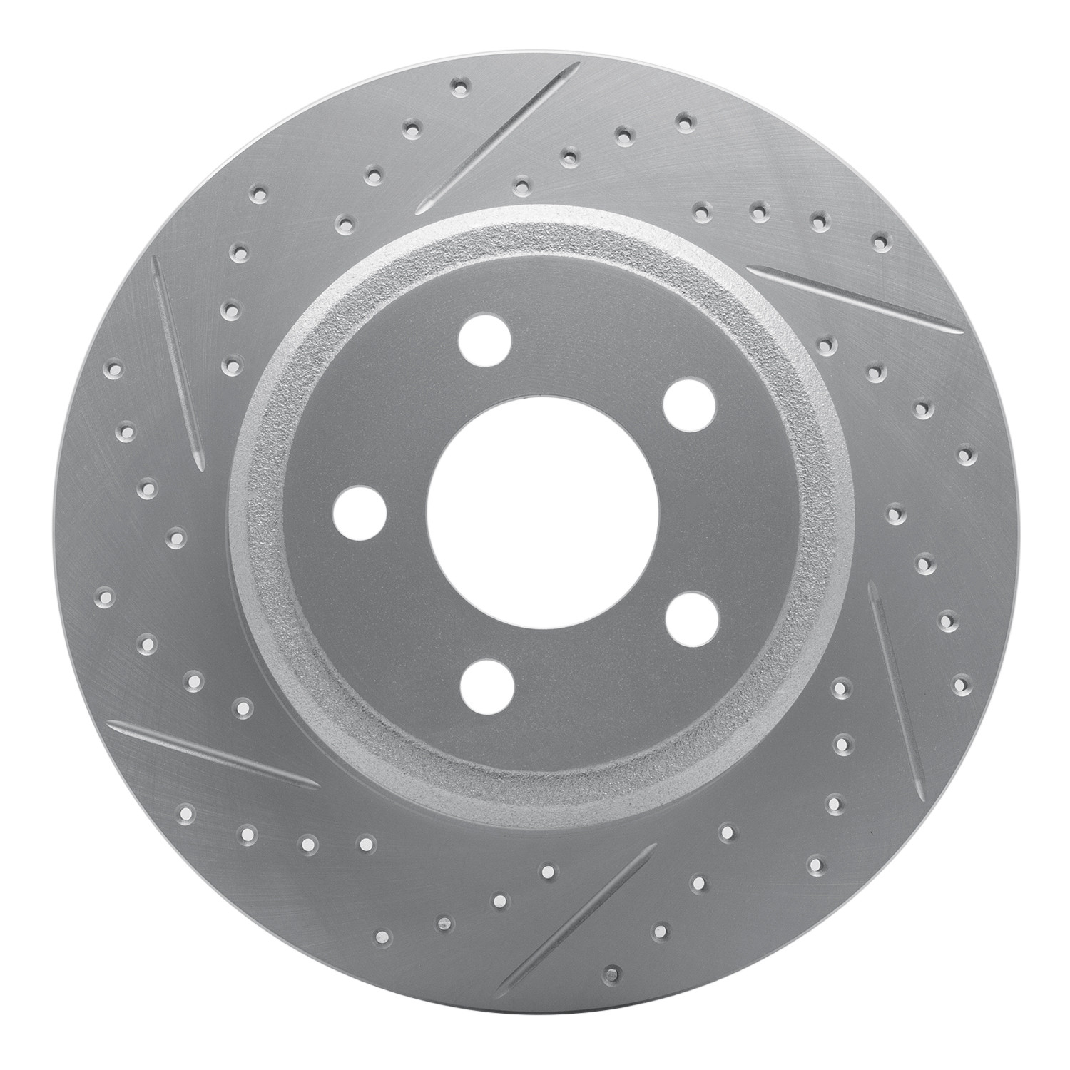 Dynamic Friction Company® 830-58036L - Drilled and Slotted Rear