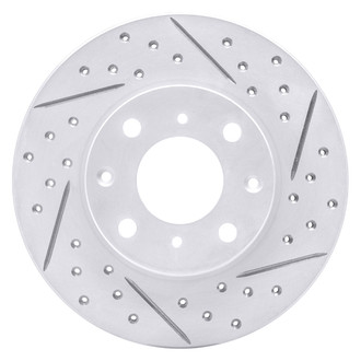 DFC® - Drilled and Slotted Front Passenger Side Brake Rotor
