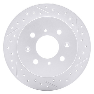 DFC® - Drilled and Slotted Rear Passenger Side Brake Rotor