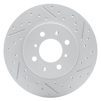 DFC® - Drilled and Slotted Front Passenger Side Brake Rotor